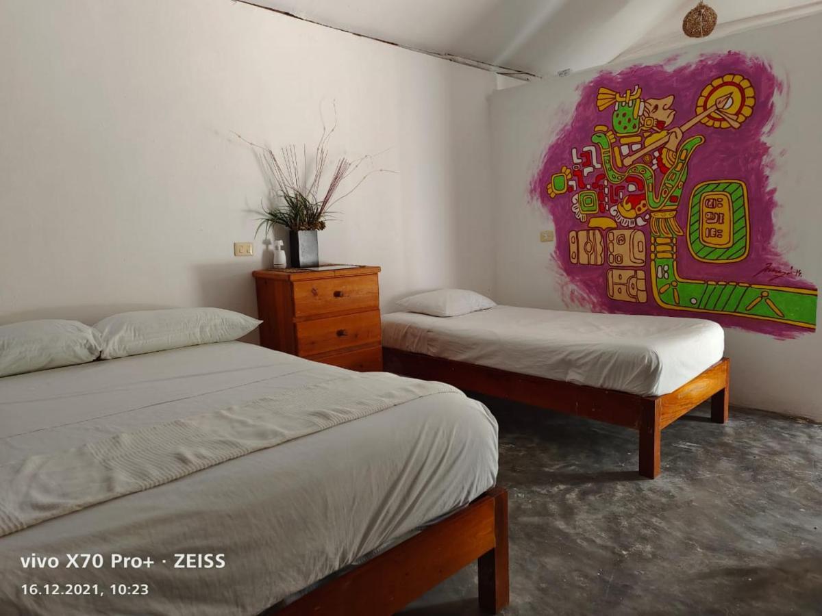 Lunazul Eco-Cabana Frente Al Mar Mahahual Εξωτερικό φωτογραφία