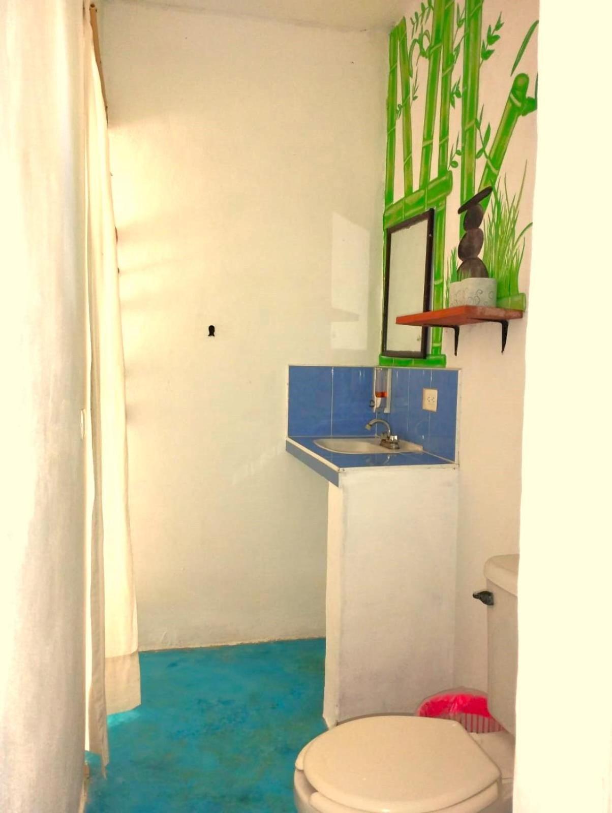Lunazul Eco-Cabana Frente Al Mar Mahahual Εξωτερικό φωτογραφία