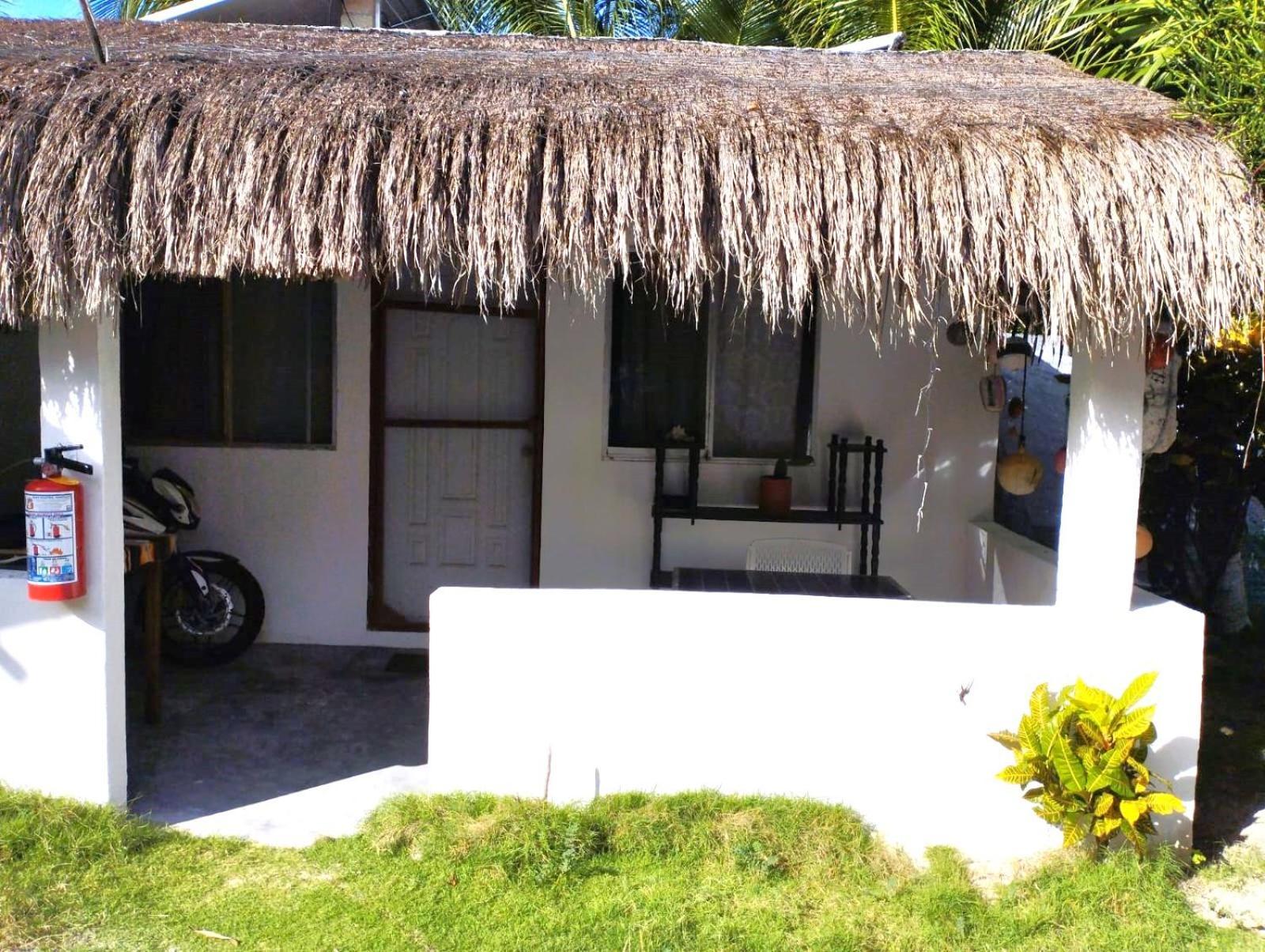 Lunazul Eco-Cabana Frente Al Mar Mahahual Εξωτερικό φωτογραφία