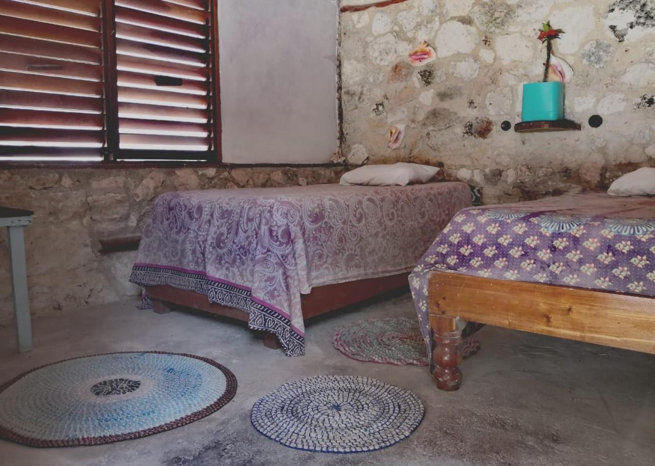 Lunazul Eco-Cabana Frente Al Mar Mahahual Εξωτερικό φωτογραφία