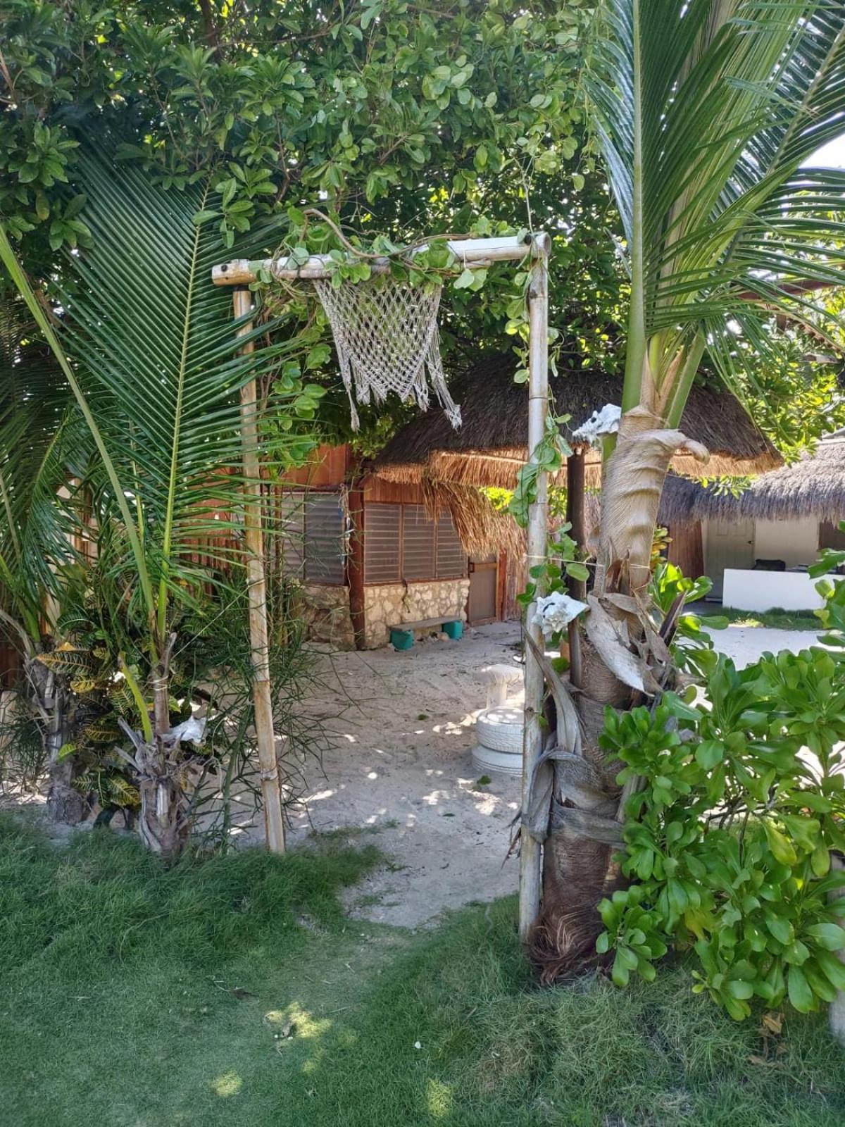 Lunazul Eco-Cabana Frente Al Mar Mahahual Εξωτερικό φωτογραφία